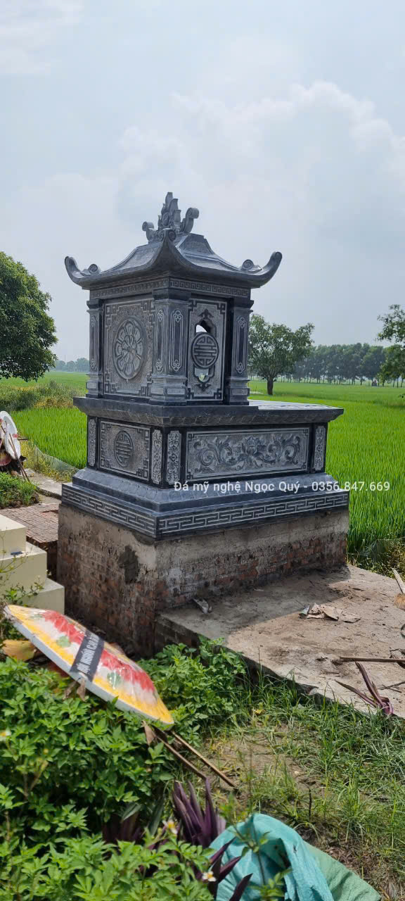 MỘ ĐÁ ĐƠN MỘT MÁI NQ02